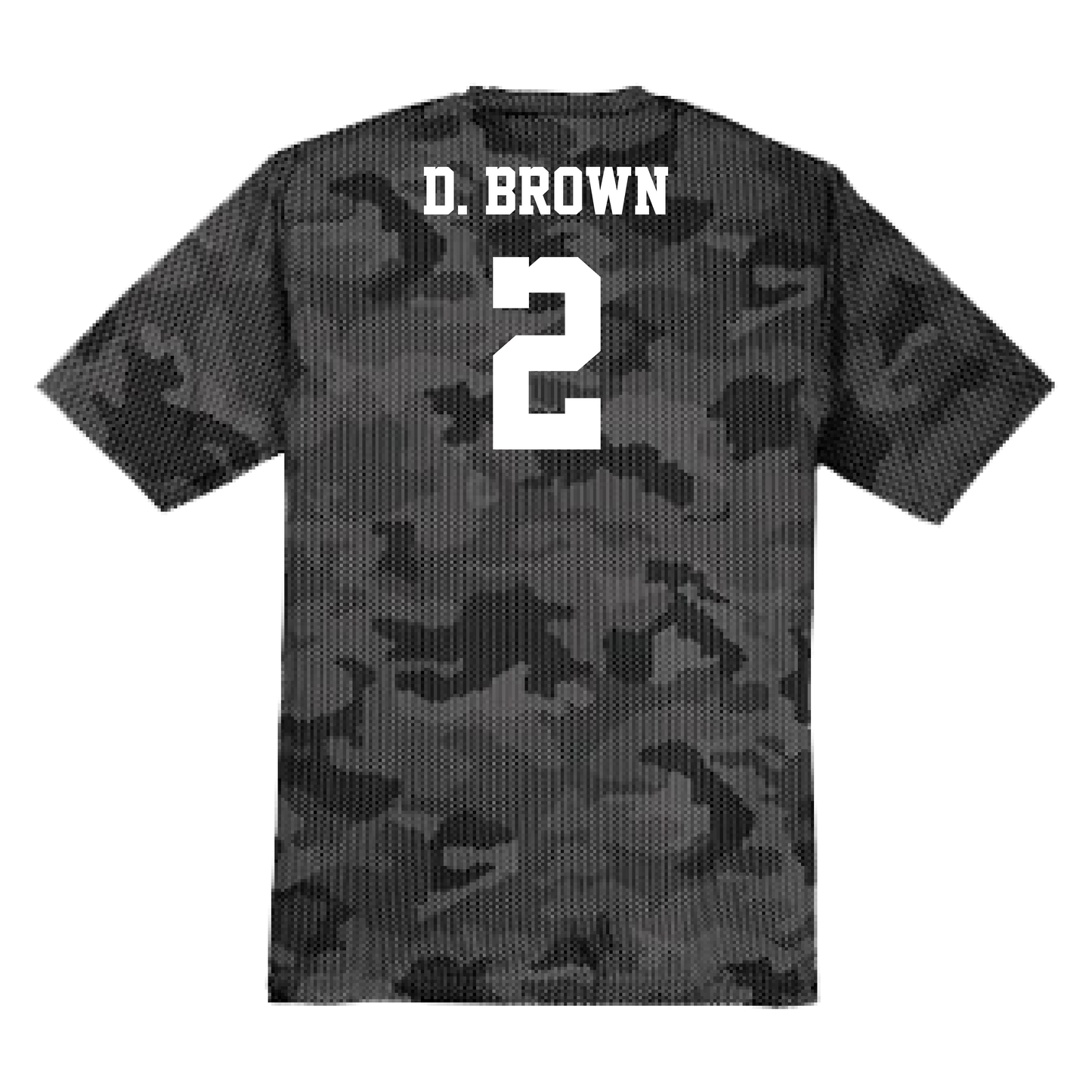 D.BROWN UM CAMO T-SHIRT
