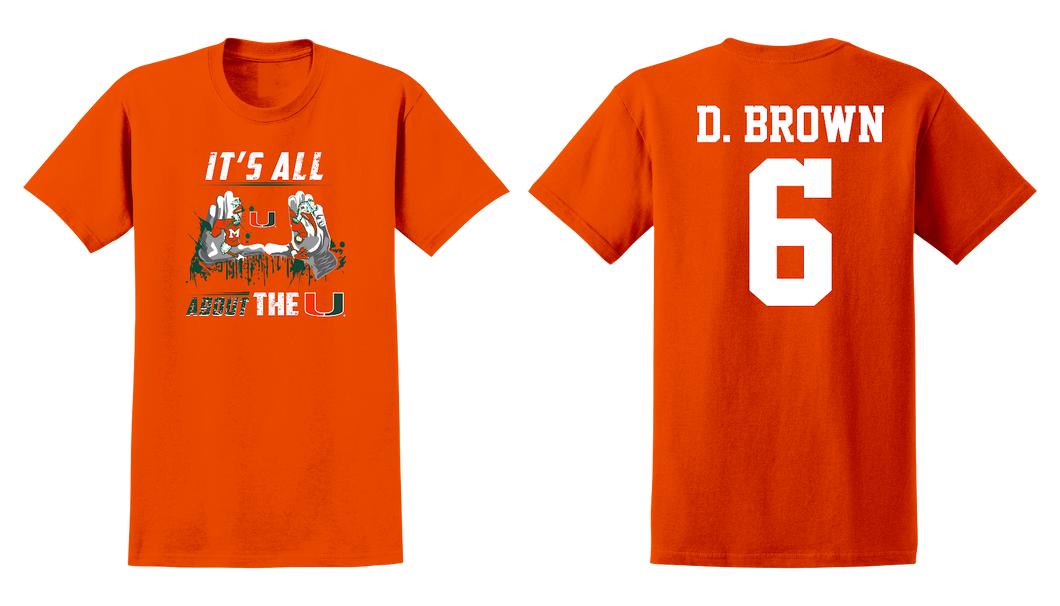 D.BROWN UM T-SHIRT