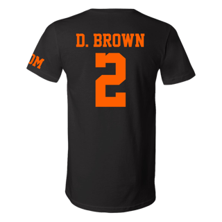D.BROWN UM WOMAN V-NECK T-SHIRT