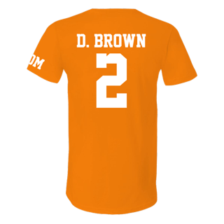 D.BROWN UM WOMAN V-NECK T-SHIRT